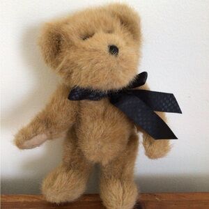 1989 - 2005 The Boyds Collection 8" Soccer Bear Vintage Brown Teddy Bear